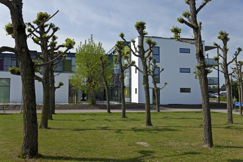 bebyggelsen med eks. beplantning_foto Signe Find Larsen
