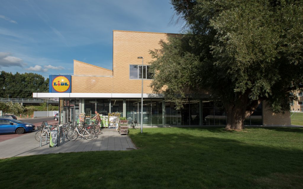 Indgang Lidl_foto Christian Mercier