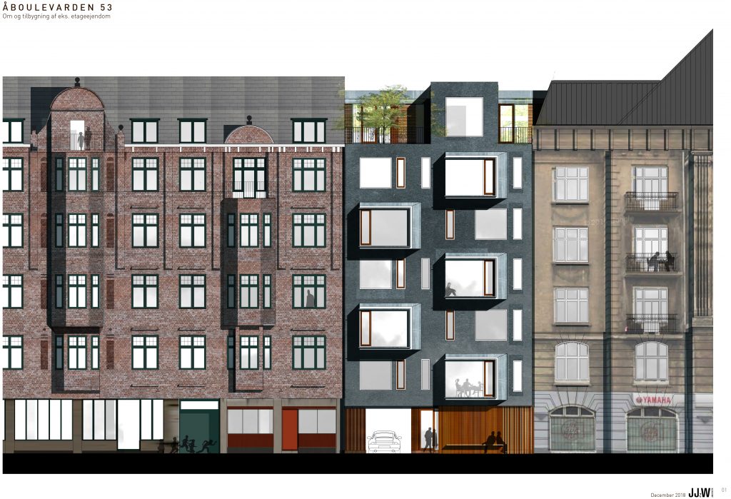 Ny facade mod Åboulevarden