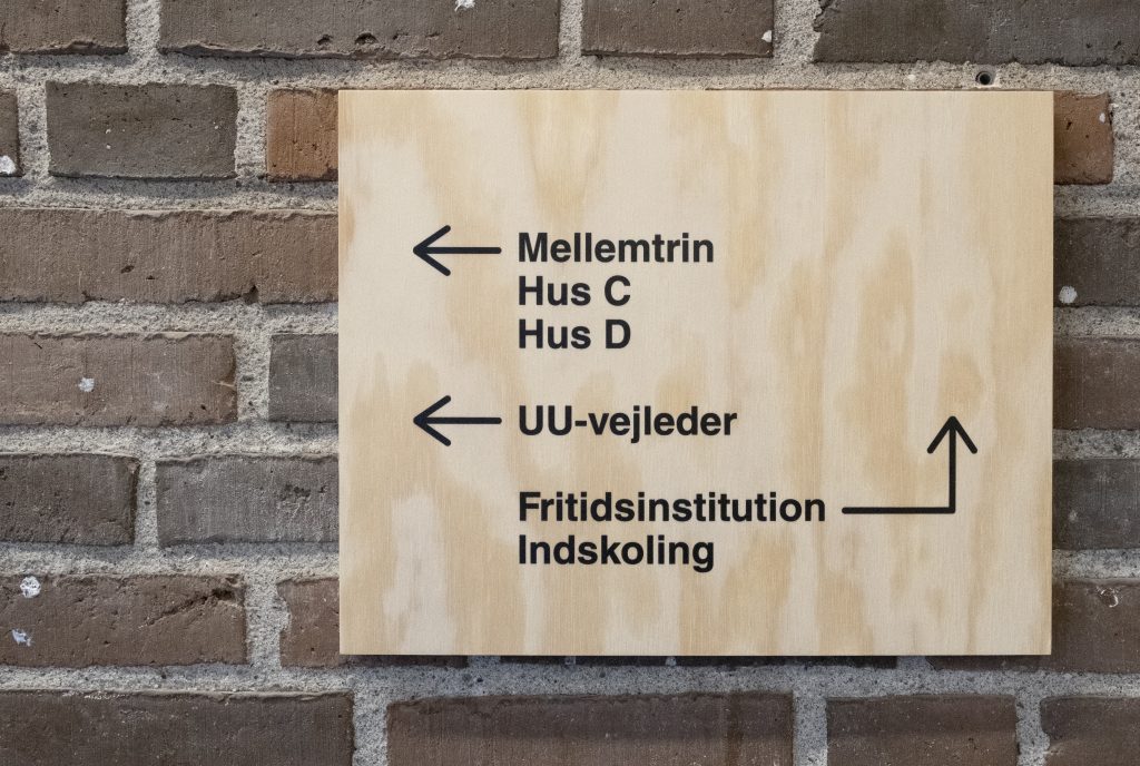 Skilte design