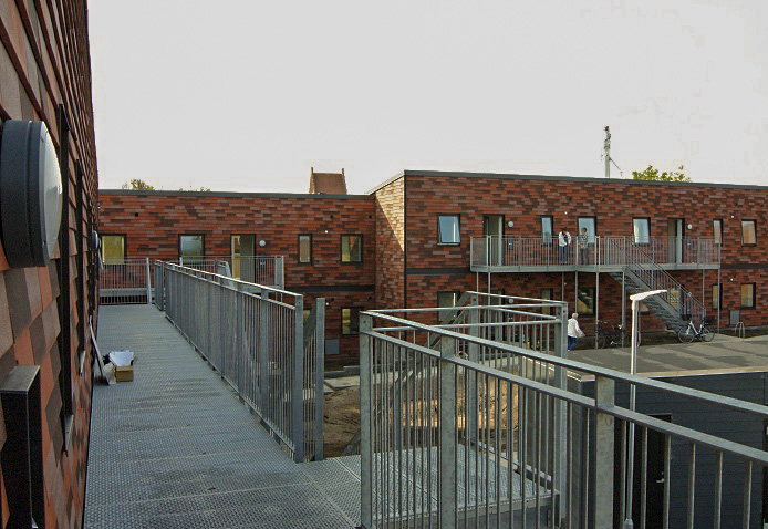 Bebyggelsen fra havesiden_byggeplads